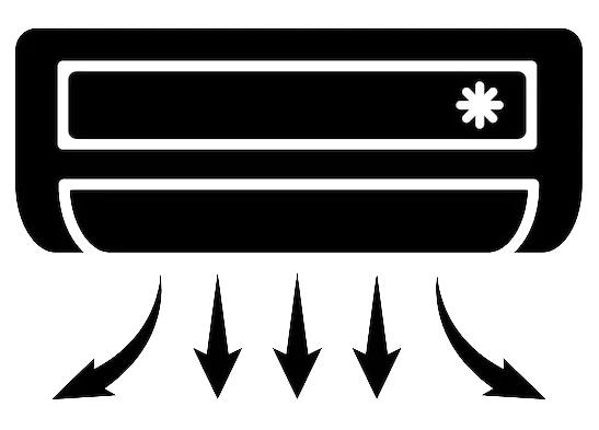 Servicio de aire acondicionado en Hotel Riviera en Playa Novillero, Nayarit